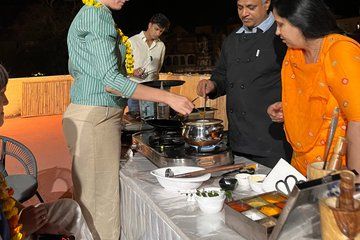 Rooftop Cooking: Authentic Rajasthani and Indian Cuisine