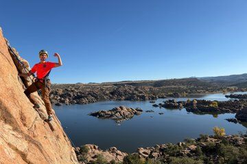 A Day Rock Climbing in the Granite Dells