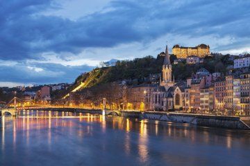 Lyon Private Night Tour Illuminations and City Sights