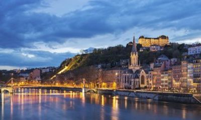 Lyon Private Night Tour Illuminations and City Sights