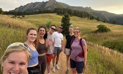 The Must Do Boulder Experience Yoga Hike plus Sauna