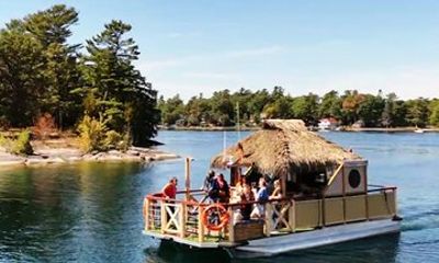 Private 2 hour 1000 Islands Tiki Cruise for up to 12 people