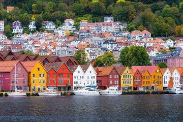 Bergen: From City Lights to Fjord Sights-Guided Walk & Osterfjord