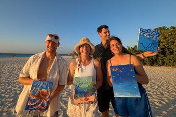 Mimosa Style Morning Sip and Painting Activity