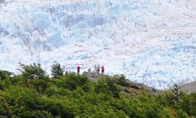 Lago del Desierto Boat Tour and Vespignani Glacier Trek