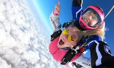 Near Lisbon: Tandem Skydive Portugal 9,000ft Alentejo Views