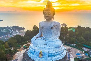 Phuket Half-Day City Tour with Sunset, Big buddha, Old Town
