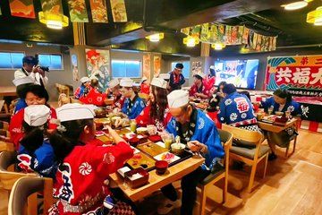 Kansai Osaka Uodai-Sho Restaurant Sushi-Making Experience