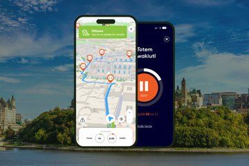 Ottawa Walking Tour 2h20 and 25 audio commentary