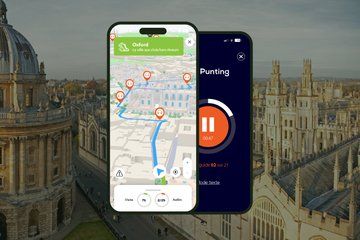 Oxford Audio Guided Walking Tour 2h and 26 audio commentary
