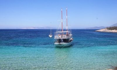 Traditional BBQ Boat Escape East Samos Cruise