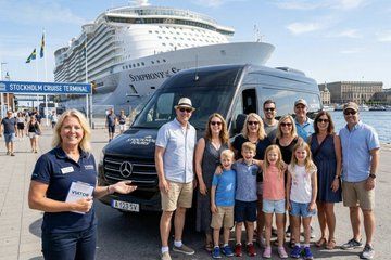 Stockholm Highlights VIP tour by private coach/bus and guide