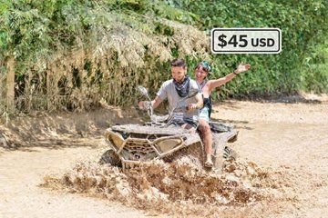 4x4 ATV Adventure Punta Cana Activity wild side of muddy road