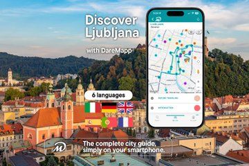 Visit Ljubljana at your own pace without groups or schedules with your mobile