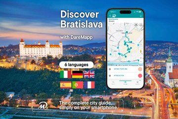 Discover Bratislava at your own pace with your mobile