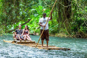 Luminous Lagoon and Lethe Rafting Adventure from Negril Jamaica
