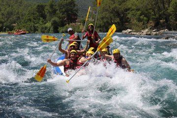 From Antalya/Belek: Rafting Combo 4 In 1 Tour With Lunch