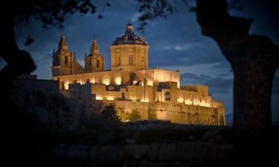 Malta Night Tour plus a Traditional Dinner