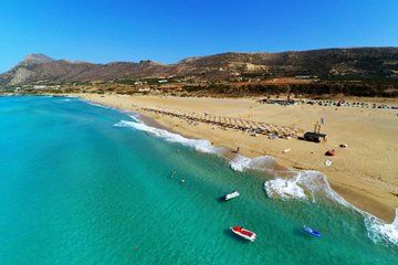 Balos Lagoon Viewpoint and Falasarna Beach Scenic Van Tour