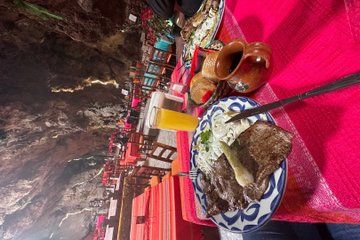 Balloon flight plus breakfast in cave with transportation