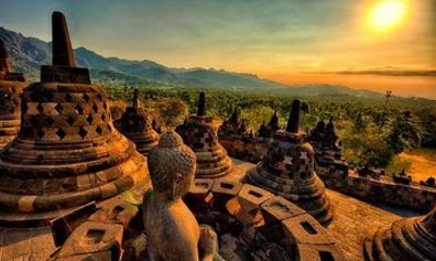 Borobudur Sunrise Chicken Church and Prambanan Tour