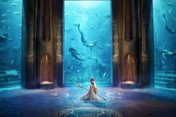 Lost World Aquarium at Aquaventure World Dubai