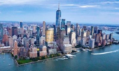 Private Manhattan Skyline Helicopter Experience from Westchester