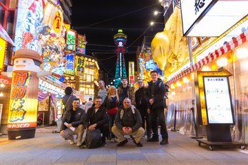Osaka Insider History Tour to Hidden streets and Local flavors