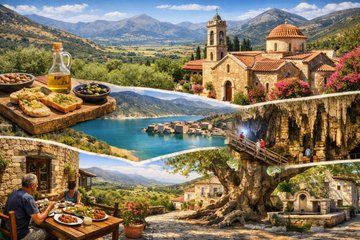 Zeus Cave Lasithi Plateau Krasi Village and Olive Oil Experience