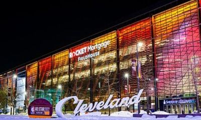 Cleveland Cavaliers Basketball Game at Rocket Arena