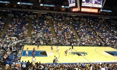 Minnesota Timberwolves Basketball Game at Target Center