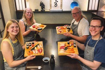 4 Styles Kyoto Sushi Masterclass near Nishiki Market