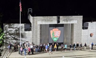 Mt Rushmore Lighting Ceremony Shared Tour