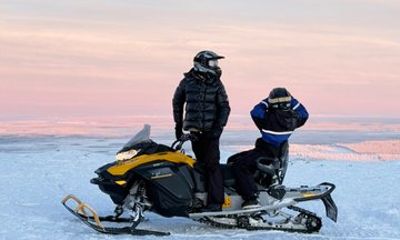 Arctic 2-Hour Snowmobile Adventure Levi