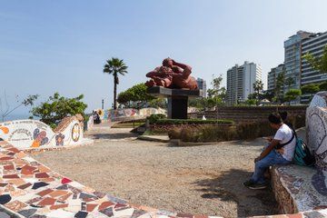 Miraflores Guided Walking Tour and Surquillo Market Experience