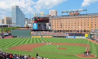Baltimore Orioles Baseball Game at Oriole Park