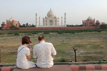 Agra Fort Itmad Ud Daula and Mehtab Bagh Adventure