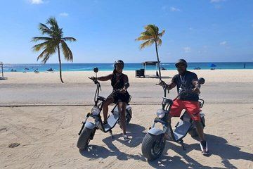 Electric Scooter Rental Aruba Full Day Self-Guided Adventure