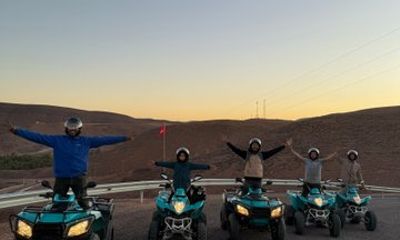 Ouarzazate Quad Bike Desert to Fint Oasis and Ait Ben Haddou