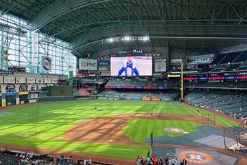 Houston Astros Baseball Game at Minute Maid Park