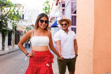 Photo session in Cartagena. with a professional photographer