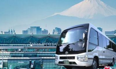 Narita Airport to Tokyo 18-45 seater One Way Transfer