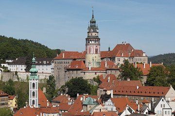 Cesky Krumlov Castle Interiors Baroque Theatre and Town Tour