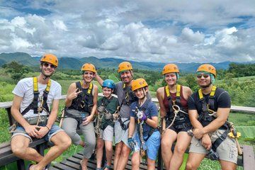 Pai Zipline Jungle Canopy Adventure Tour from Pai