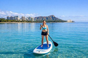Stand-Up Paddleboard Adventure: Stunning views of Honolulu