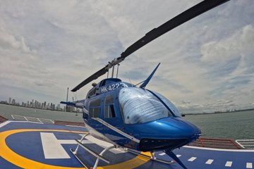 Helicopter Experience over Cartagena and Sunset Cruise