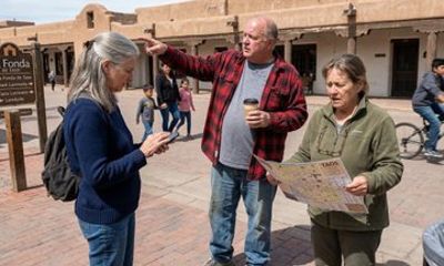 E Bike Private Tour of Art and History in Taos