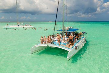 Saona Island Adventure Catamaran Cruise Natural Pool and Lunch