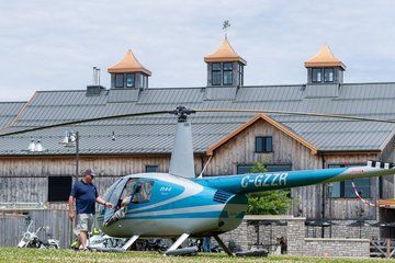 Helicopter Craft Beer Experience to Cowbell Brewing Co.
