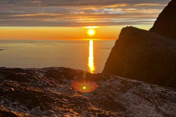 Midnight Sun Hike and Scenic Fjord Tour from Tromsø